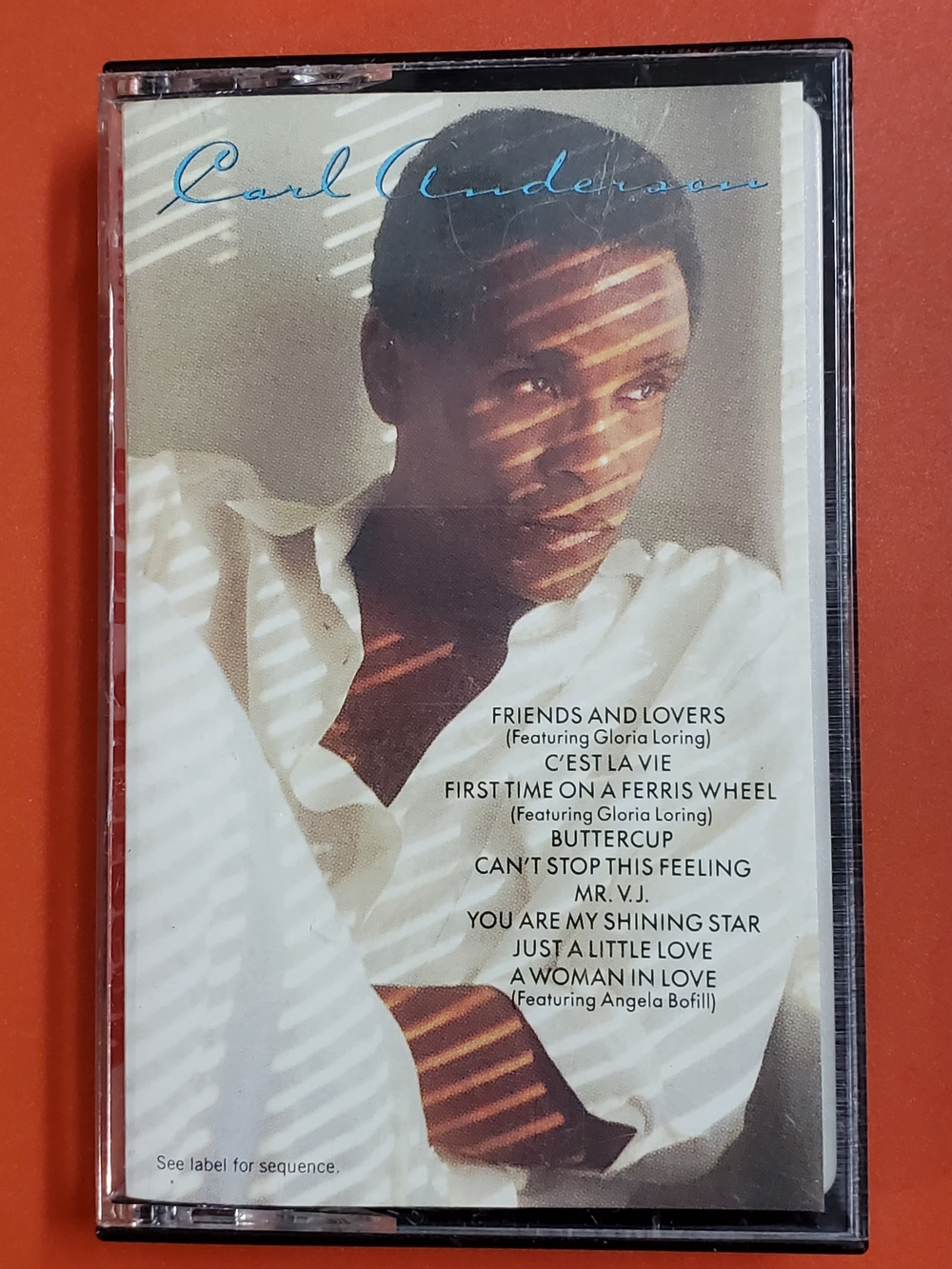 Carl Anderson- Self-Titled Audio Cassette (White)
